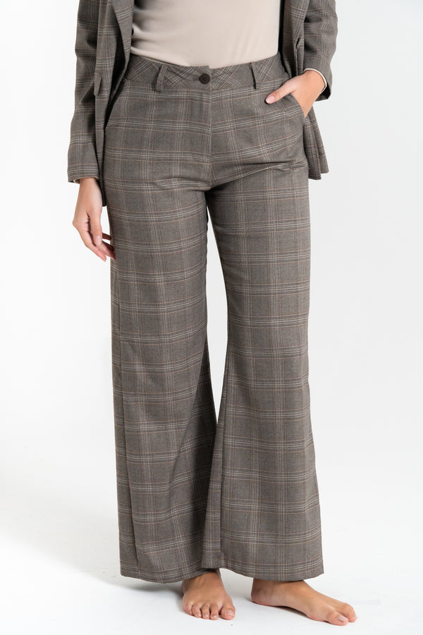 PANTALONE DONNA SCOZZESE FIORENZA AMADORI P3250