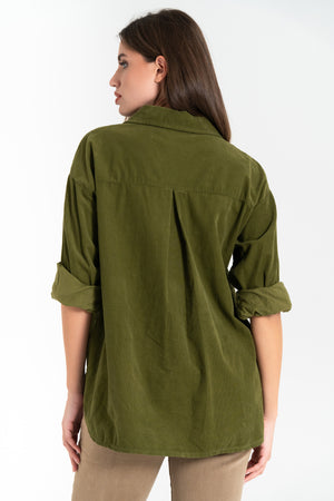 CAMICIA DONNA IN VELLUTO FIORENZA AMADORI 82629