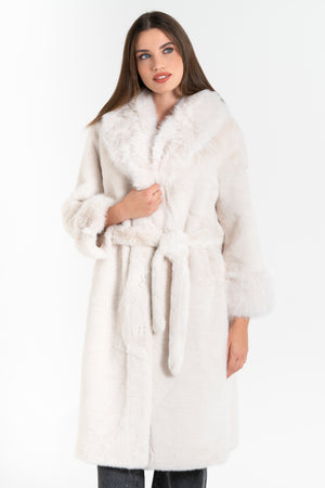 CAPPOTTO DONNA ECOPELLICCIA FIORENZA AMADORI 63214