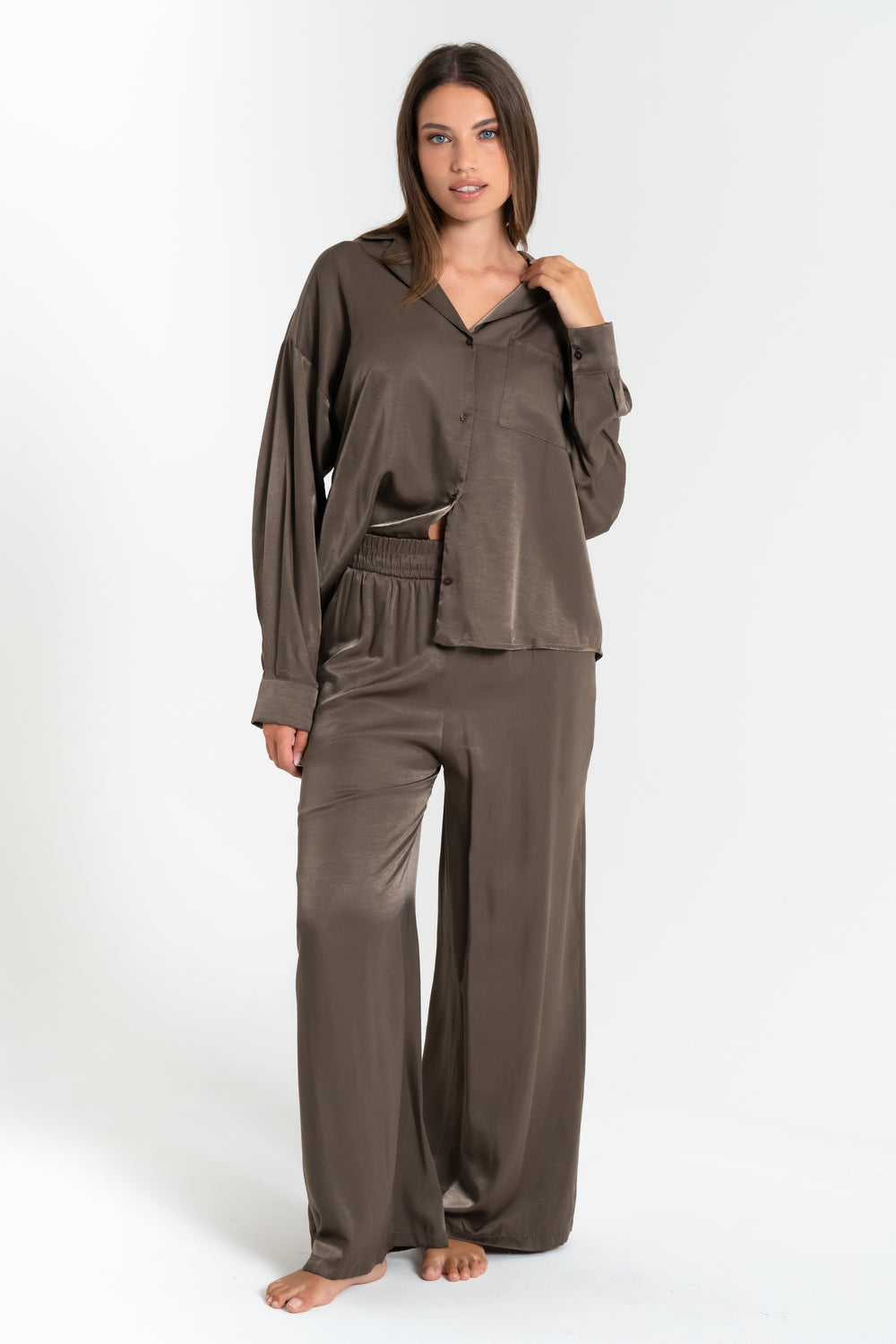 PANTALONE DONNA FLUIDO FIORENZA AMADORI MX853