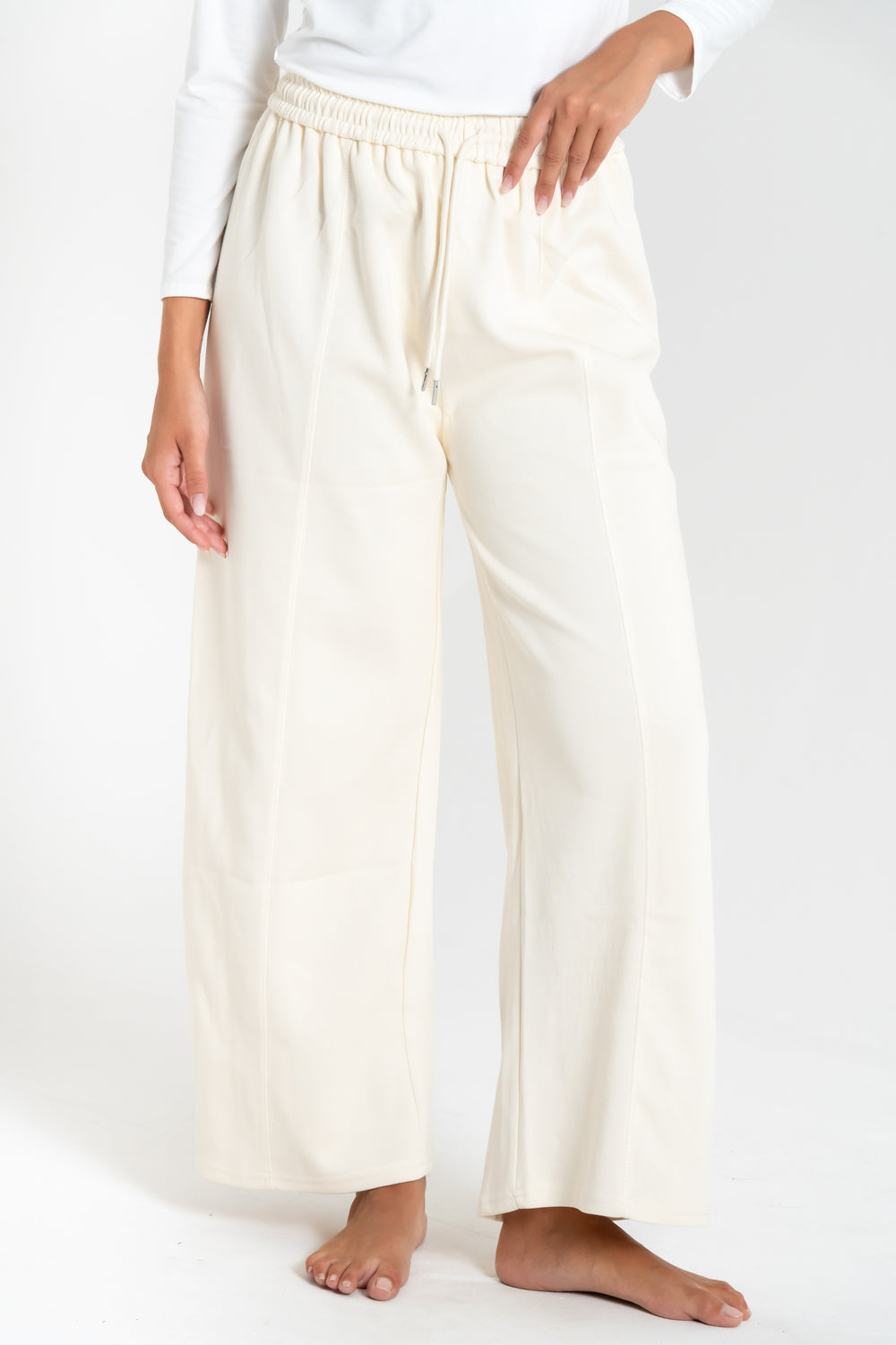 PANTALONE TUTA A PALAZZO DONNA FIORENZA AMADORI Y153