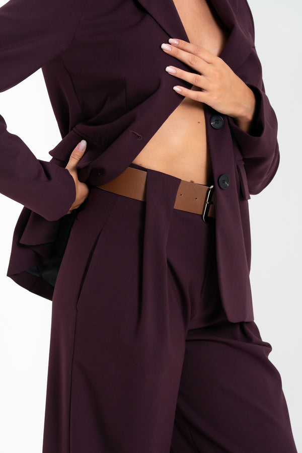 PANTALONE DONNA LUNGO ELEGANTE FIORENZA AMADORI L9320