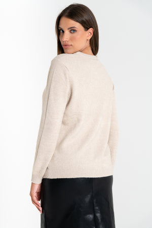 MAGLIONE DONNA LUREX GIROCOLLO FIORENZA AMADORI 73300