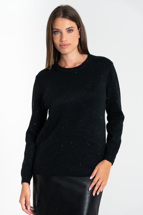 MAGLIONE DONNA LUREX GIROCOLLO FIORENZA AMADORI 73300