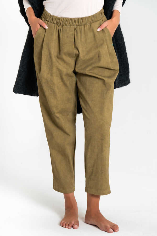 PANTALONE LUNGO DONNA ELASTICIZZATO FIORENZA AMADORI MX571