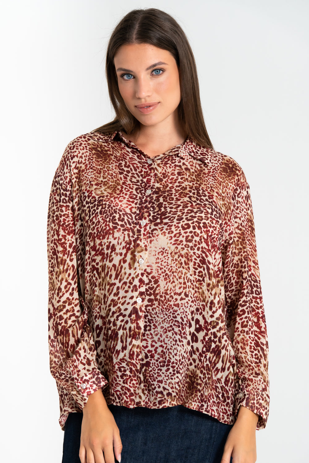 CAMICIA DONNA IN VISCOSA FIORENZA AMADORI MC200B.40