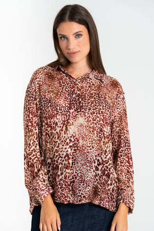 CAMICIA DONNA IN VISCOSA FIORENZA AMADORI MC200B.40