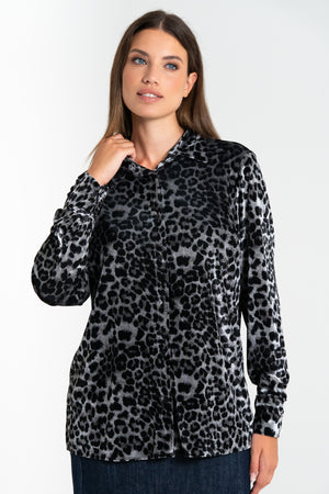 CAMICIA DONNA MANICA LUNGA IN CINIGLIA FIORENZA AMADORI LC10499