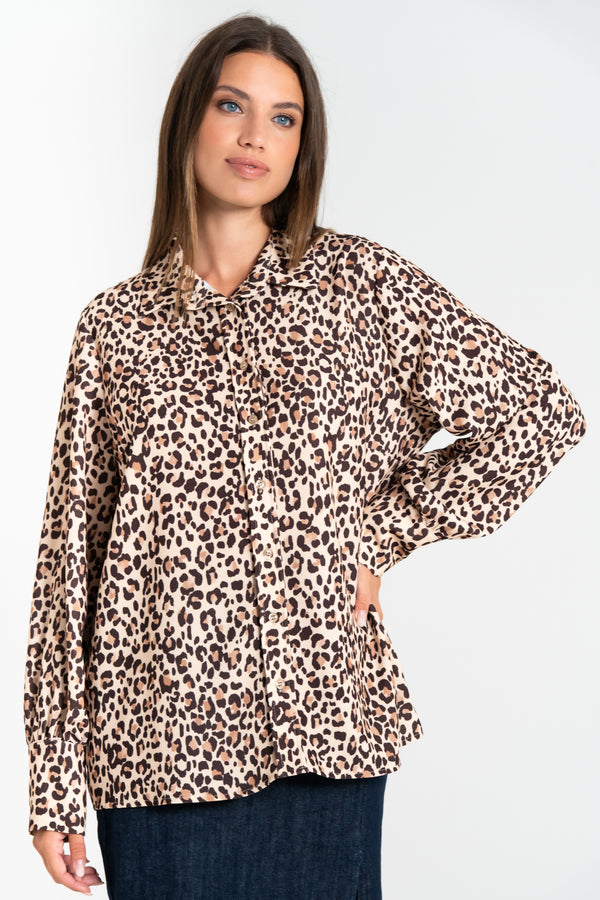 CAMICIA DONNA MACULATO FIORENZA AMADORI LC10508