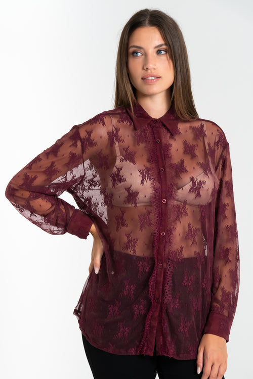 CAMICIA DONNA PIZZO FIORENZA AMADORI LD3390