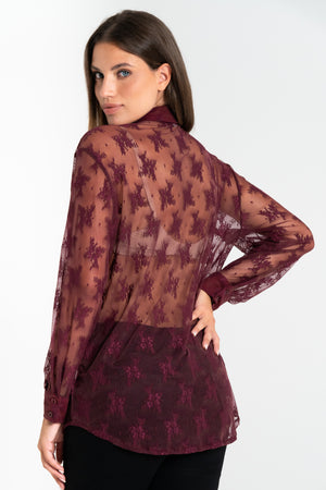 CAMICIA DONNA PIZZO FIORENZA AMADORI LD3390