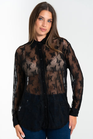 CAMICIA DONNA PIZZO FIORENZA AMADORI LD3390