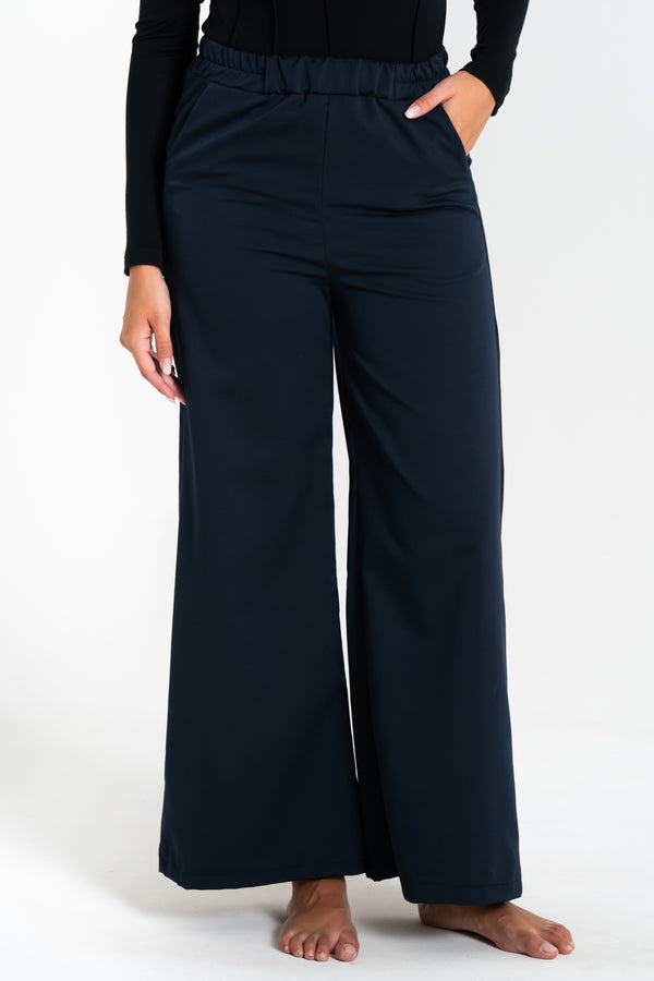 PANTALONE DONNA PALAZZO IN VISCOSA FIORENZA AMADORI MP125.193