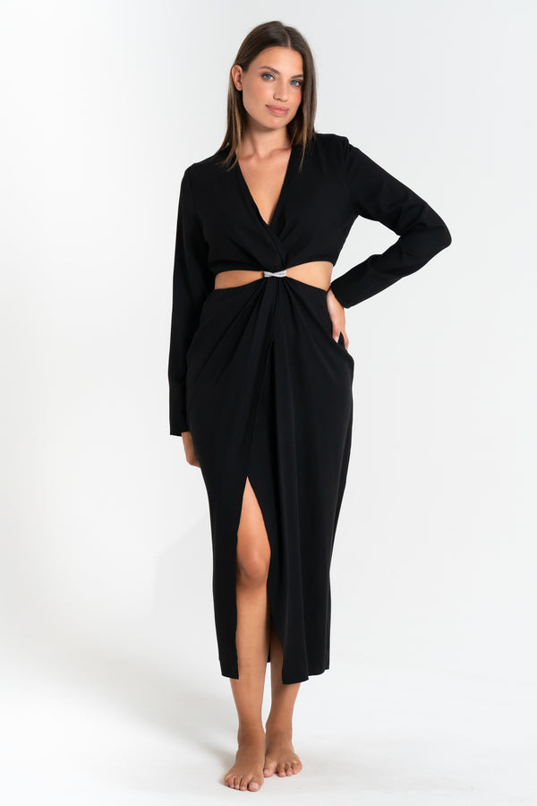 ABITO LUNGO DONNA IN TANCEL FIORENZA AMADORI LD196