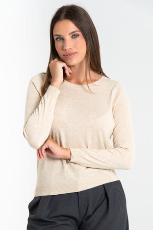 MAGLIONE DONNA CASCHEMIRE E VISCOSA FIORENZA AMADORI FC003