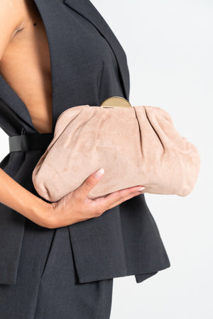 POCHETTE DONNA SCAMOSCIATA FIORENZA AMADORI FF27407