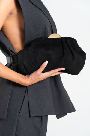 POCHETTE DONNA SCAMOSCIATA FIORENZA AMADORI FF27407