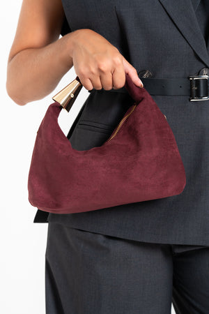 POCHETTE DONNA SCAMOSCIATA FIORENZA AMADORI FF27408