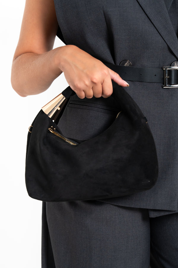 POCHETTE DONNA SCAMOSCIATA FIORENZA AMADORI FF27408