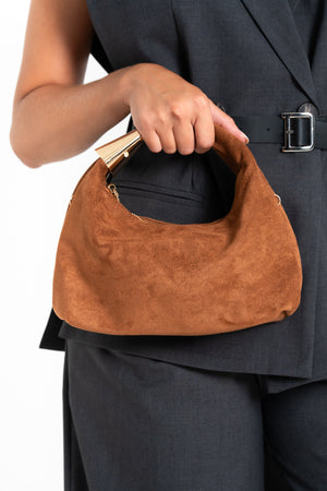 POCHETTE DONNA SCAMOSCIATA FIORENZA AMADORI FF27408