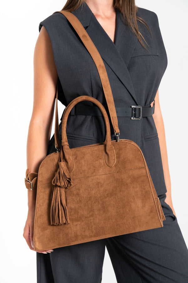 BORSA DONNA SCAMOSCIATA FIORENZA AMADORI CG233