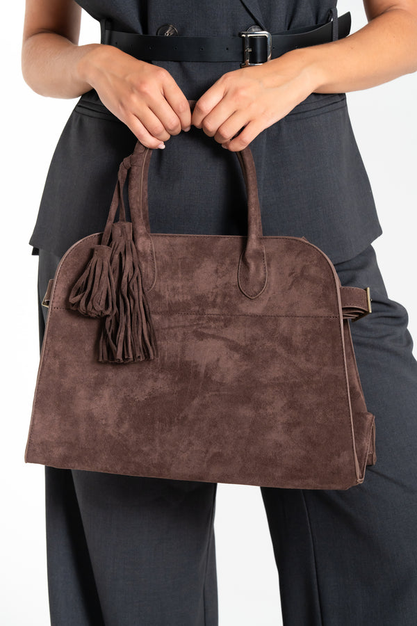 BORSA DONNA SCAMOSCIATA FIORENZA AMADORI CG233