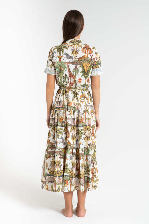 ABITO LUNGO DONNA SAVANA FIORENZA AMADORI MC32.272