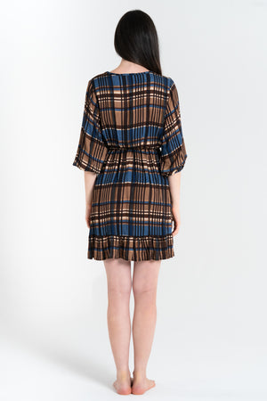 ABITO CORTO DONNA SCOZZESE FIORENZA AMADORI 34753