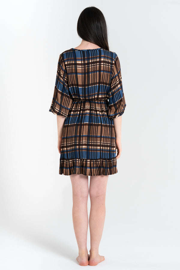 ABITO CORTO DONNA SCOZZESE FIORENZA AMADORI 34753