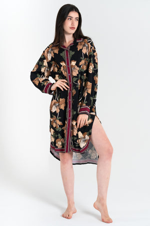 CHEMISIER DONNA FLOREALE FIORENZA AMADORI 34586