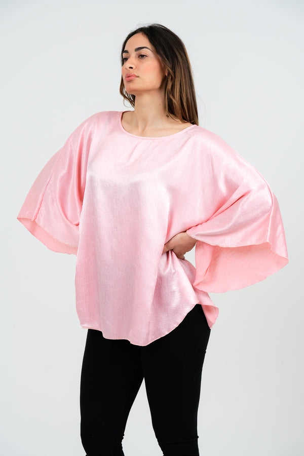 MAGLIA DONNA IN RASO MANICA AMPIA FIORENZA AMADORI 22593