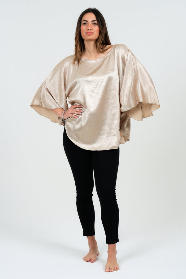 MAGLIA DONNA IN RASO MANICA AMPIA FIORENZA AMADORI 22593