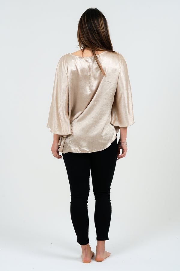 MAGLIA DONNA IN RASO MANICA AMPIA FIORENZA AMADORI 22593