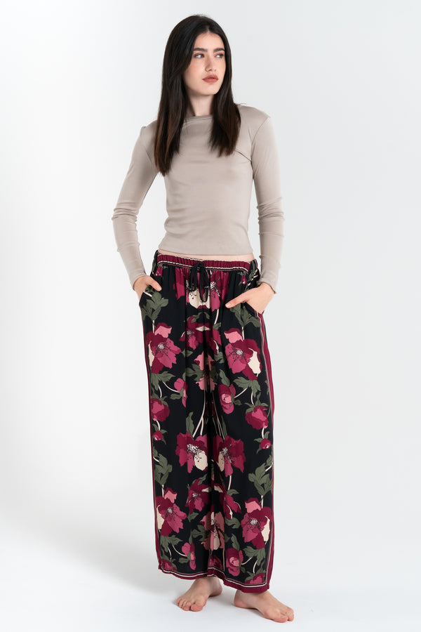 PANTALONE LUNGO DONNA FLOREALE FIORENZA AMADORI 34587