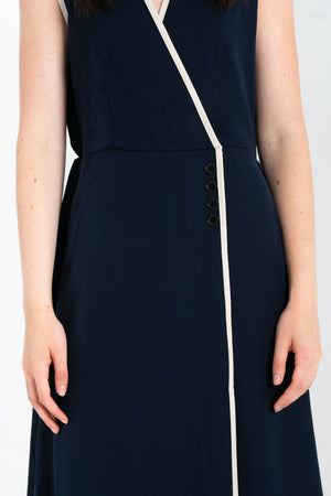 ABITO LUNGO DONNA TINTA UNITA FIORENZA AMADORI 34422