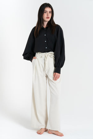 CAMICIA DONNA MANICA PALLONCINO FIORENZA AMADORI LD2349