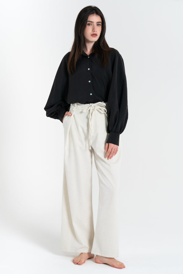 CAMICIA DONNA MANICA PALLONCINO FIORENZA AMADORI LD2349