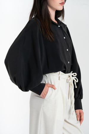 CAMICIA DONNA MANICA PALLONCINO FIORENZA AMADORI LD2349