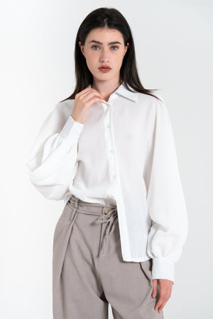 CAMICIA DONNA MANICA PALLONCINO FIORENZA AMADORI LD2349