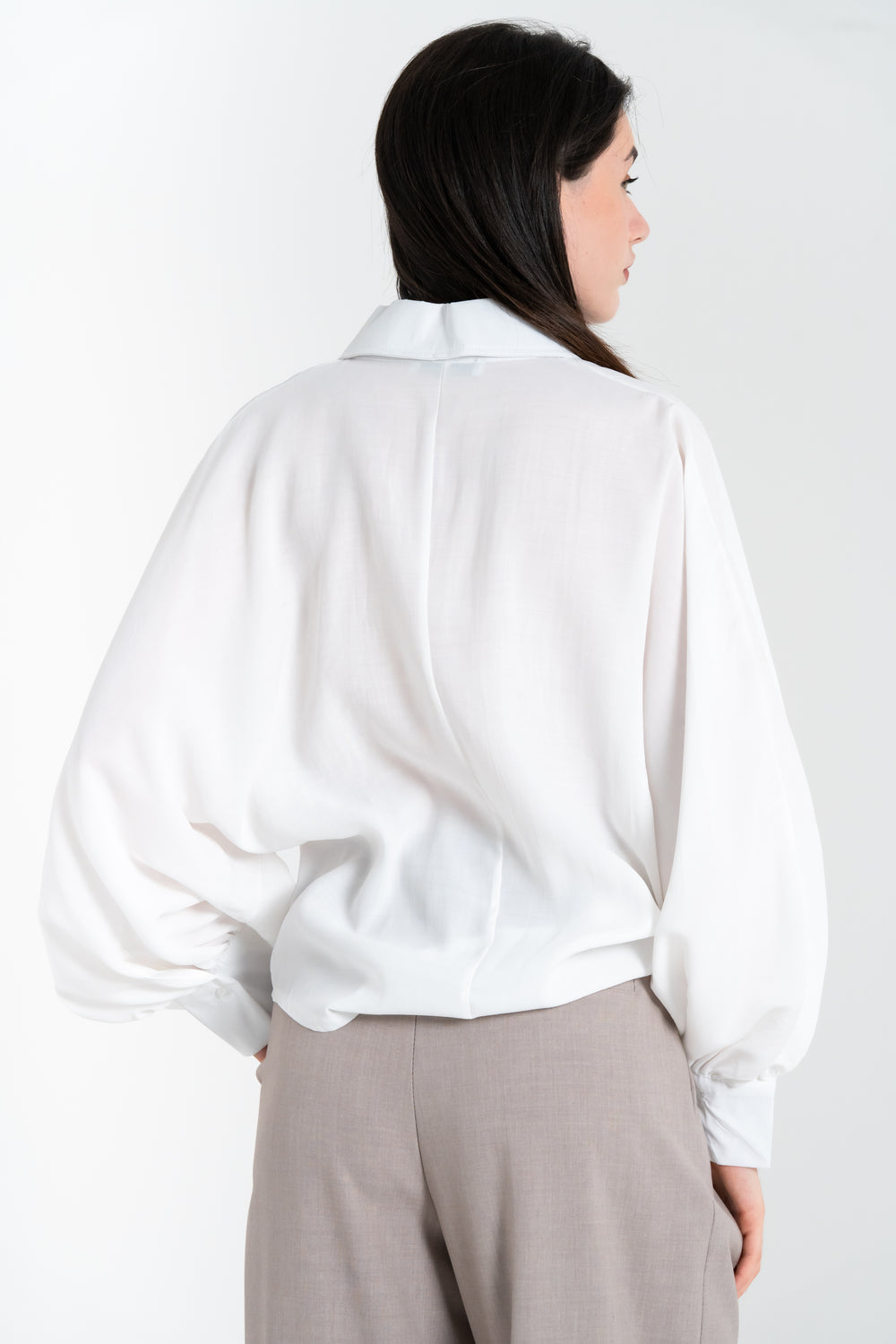 CAMICIA DONNA MANICA PALLONCINO FIORENZA AMADORI LD2349