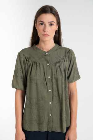 CAMICIA DONNA RICAMATA FIORENZA AMADORI MC267.763