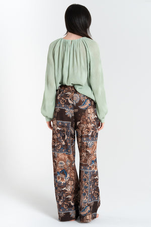 PANTALONE LUNGO DONNA CACHEMIRE FIORENZA AMADORI 34692