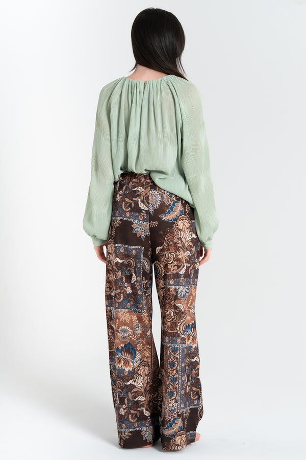 PANTALONE LUNGO DONNA CACHEMIRE FIORENZA AMADORI 34692