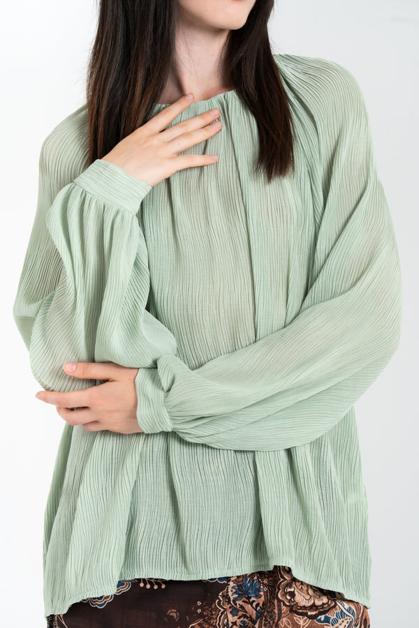 CASACCA DONNA PLISSE' MANICA LUNGA FIORENZA AMADORI 240491