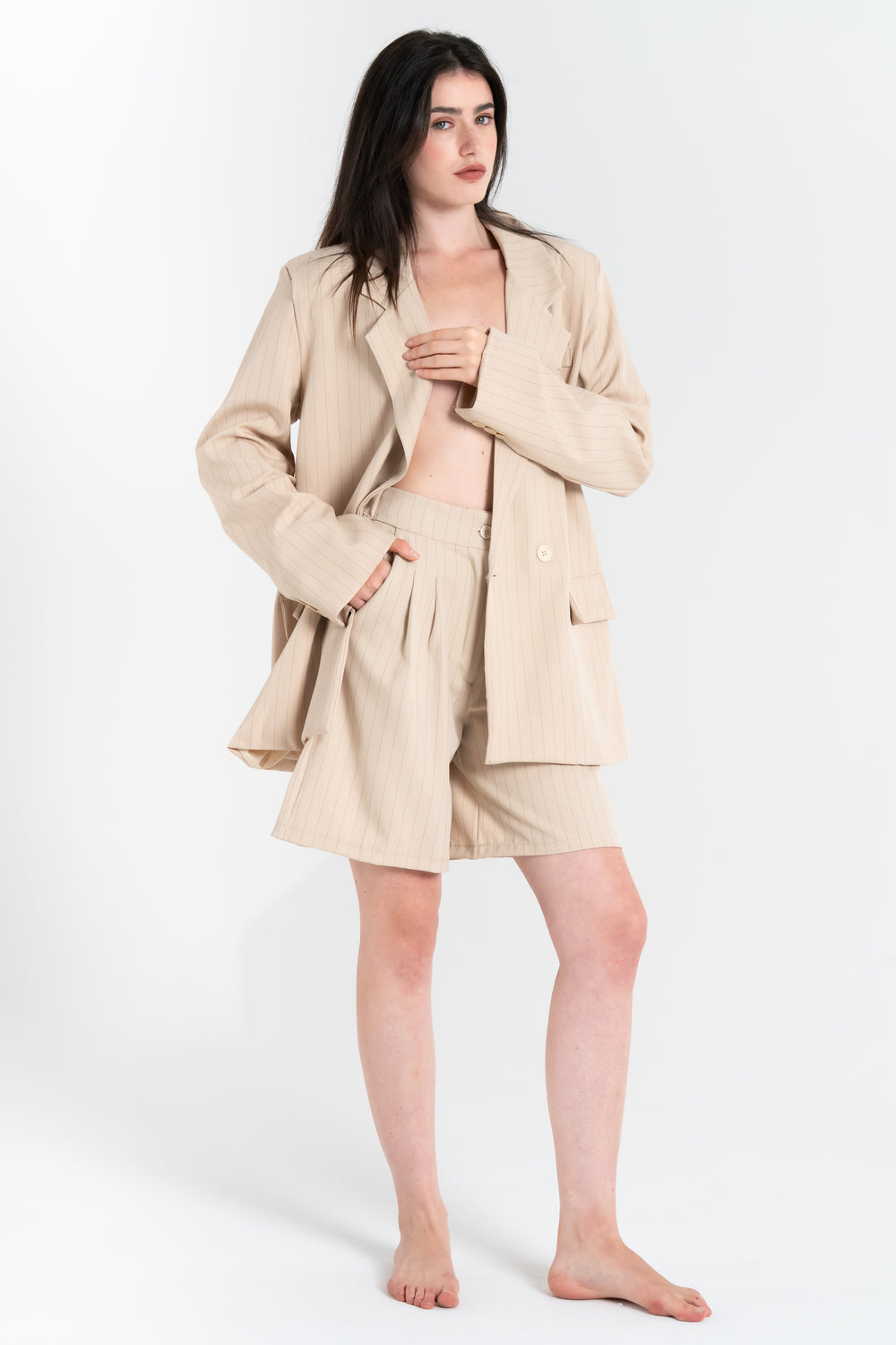 BERMUDA DONNA GESSATO FIORENZA AMADORI 53461