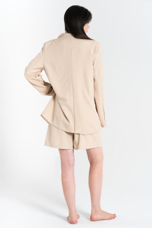 GIACCA BLAZER DONNA IN TESSUTO GESSATO FIORENZA AMADORI 53365