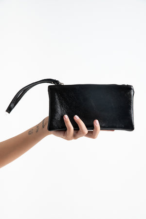 POCHETTE RETTANGOLARE VERA PELLE FIORENZA AMADORI 
