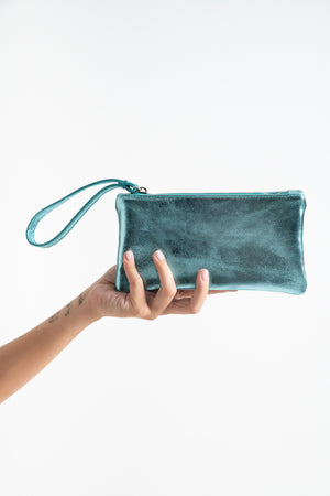 POCHETTE RETTANGOLARE VERA PELLE FIORENZA AMADORI 