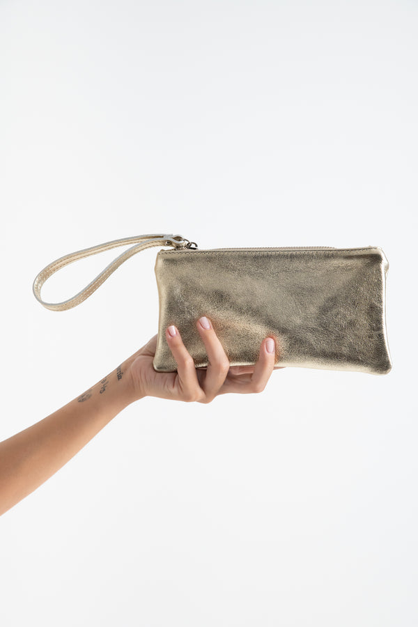 POCHETTE RETTANGOLARE VERA PELLE FIORENZA AMADORI 