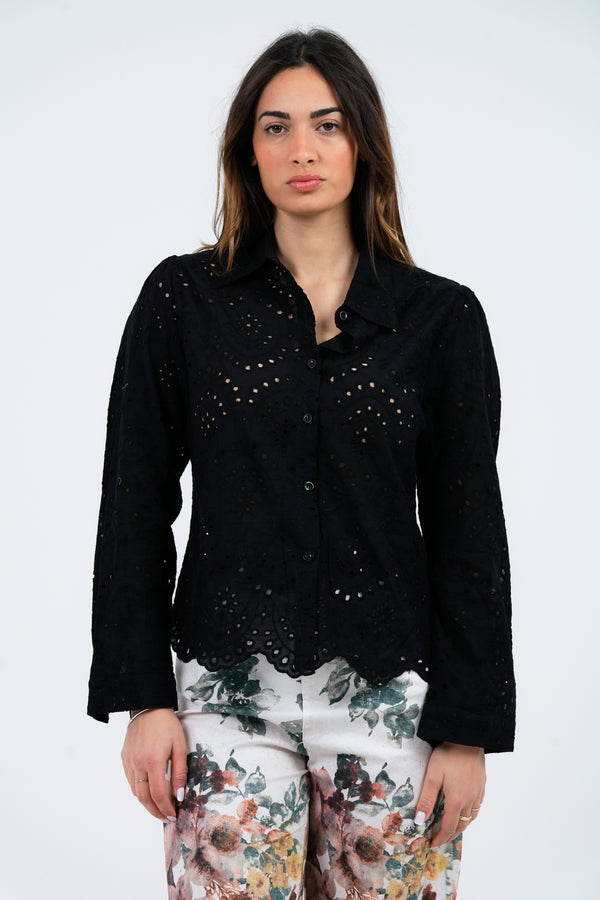 CAMICIA DONNA IN COTONE SANGALLO FIORENZA AMADORI Q845